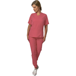 Komplet medyczny damski elastyczny 4-way stretch